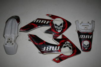 Komplet plastików do PIT BIKE MRF 80 / 120/ 140.