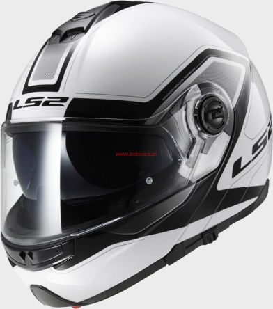 Kask LS2 STROBE Civik White Black 