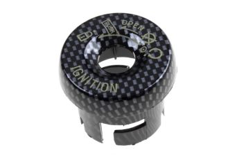 Osłona stacyjki STR8, carbon, MBK Nitro / Yamaha Aerox