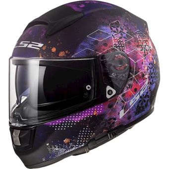 KASK LS2 FF397 VECTOR COSMOS MAT BLACK PINK 