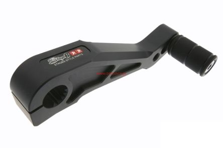 Starter nożny SSP EVO, czarny, Gilera / Piaggio (długi karter)