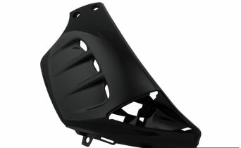 Owiewka przednia lewa Revo, czarna, Peugeot Speedfight II