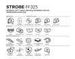 KASK LS2 FF325 STROBE SOLID MATT TITANIUM - 3