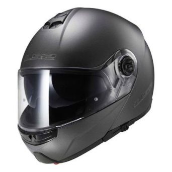 KASK LS2 FF325 STROBE SOLID MATT TITANIUM