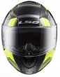 KASK LS2 FF353 RAPID CARRERA B/HI VIS YELLOW - 3