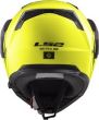 KASK LS2 FF324 METRO EVO GLOSS HI-VIS YELLOW - 3