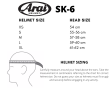 Kask Arai SK-6 PED - 4
