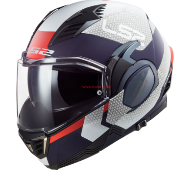 Kask motocyklowy LS2 FF900 Valiant II Citius White Blue