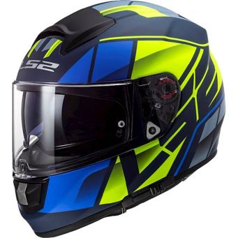 KASK LS2 FF397 VECTOR KRIPTON MA BLUE HV YELLO 