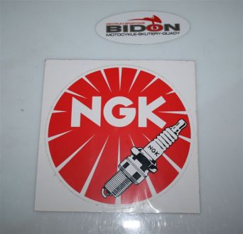 Naklejka NGK duża