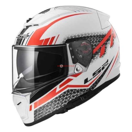 Kask LS2 BREAKER Split White Red 