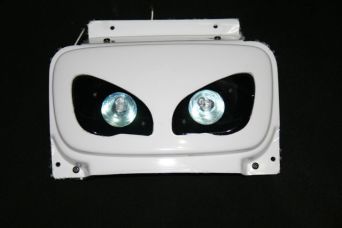 Lampa przednia halogenowa BWS biała