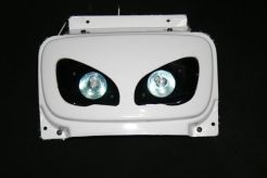 Lampa przednia halogenowa BWS biała