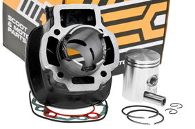 Cylinder Kit Tec HQ 50cc, 4 kątny, Gilera / Piaggio LC (bez głowicy)