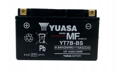 AKUMULATOR YUASA 12V-6,5AH ROTAX MAX