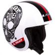 Kask motocyklowy LS2 OF599 Spitfire Inky White Black - 2