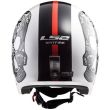 Kask motocyklowy LS2 OF599 Spitfire Inky White Black - 4