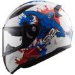 Kask LS2 FF353J Rapid Mini Solid White Blue- Kask dla dziecka! - 2