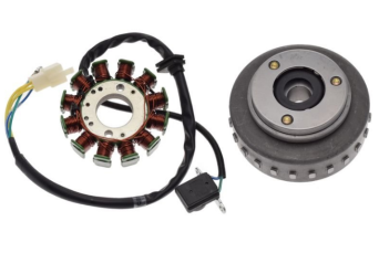 Stator iskrownik + koło mag. do Junak 904 Euro4