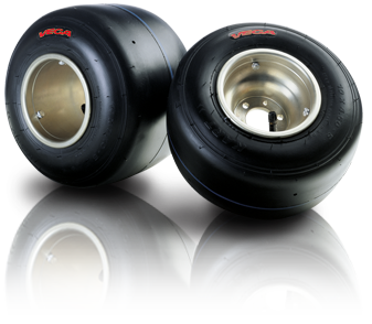 Zestaw opon Vega SL4 Czrwone