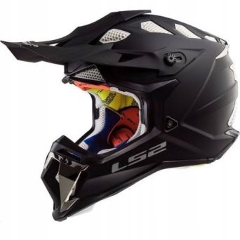 Kask motocyklowy Enduro Off Road LS2 MX470 Subverter Solid Matt Black 