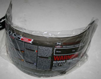 Szybka, wizjer kasku LS2 Iridium Silver