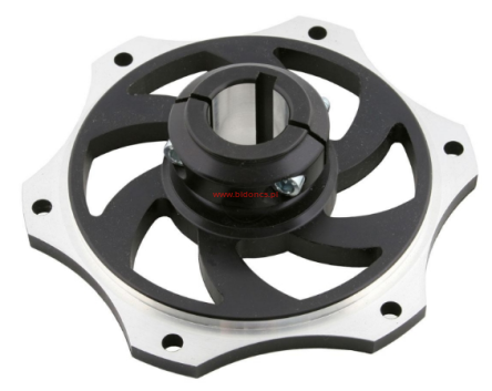 Uchwyt na zębatkę 50mm anodowane aluminium