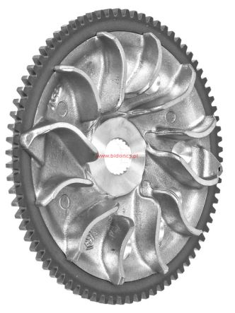 PRZECIWTALERZ WENTYLATOR WARIATORA GILERA PIAGGIO HEXAGON RUNNER 125-180 2T, 78Z  