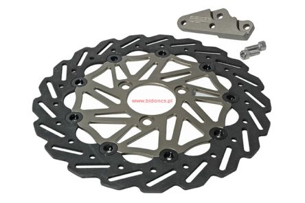 Tarcza hamulcowa Stage6 SSP Wave Oversize, przednia, Aerox / Nitro, 280mm