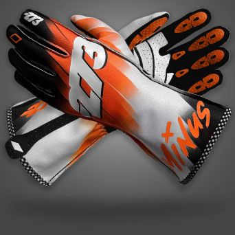 Rękawice Minus 273 SUPERSONIC Orange/Black/White - ASYMMETRIC
