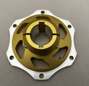Uchwyt piasta tarczy hamulcowej | 40mm anodowane aluminium