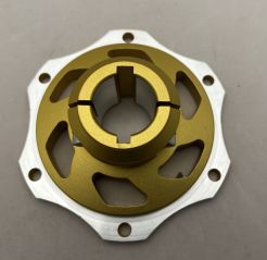 Uchwyt piasta tarczy hamulcowej | 40mm anodowane aluminium
