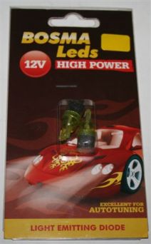 Komplet 1x Led żółta kierunkowskazów