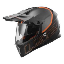 Kask LS2 Pioneer Element Matt Titanium Black