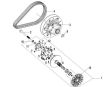 Pasek napędowy CF MOTO 450 500 X5 X6  Dayco XTX 2262 36,8 X 943 - 5