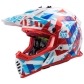 KASK LS2 MX437 FAST EVO FUNKY RED WHITE 