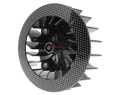 Wentylator chłodzący GY6 / Rex RS450 wygląd carbon