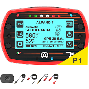 Lap Timer, Alfano 7, 1T, zestaw 1