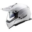 Kask motocyklowy LS2 MX436 Pionner Evo Gloss White  - 3