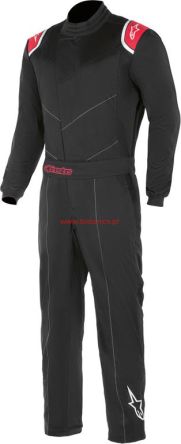 Kombinezon Alpinestars indoor czarny/czerwony