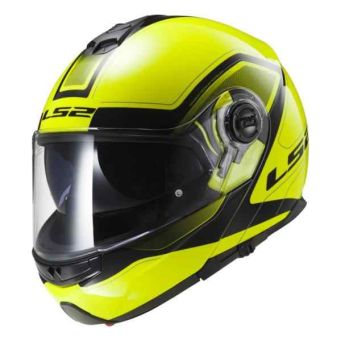 Kask LS2 STROBE Civik Hi-Vis Yellow Black 