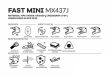KASK LS2 MX437J FAST MINI SOLID WHITE - 2