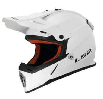 KASK LS2 MX437J FAST MINI SOLID WHITE