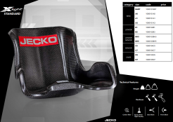 Siedzisko JECKO Czarne - X-LIGHT