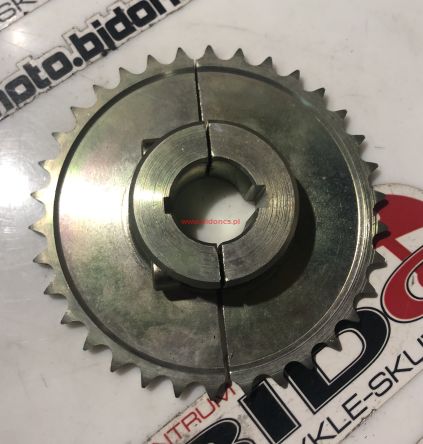 Zębatka tylna dzielona na łańcuch '428' na oś 50 mm