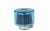 Filtr stożkowy z obudową [prosty-38mm] niebieski