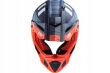 Kask motocyklowy LS2 MX437 Fast Evo XCODE Matt Orange Blue - 2