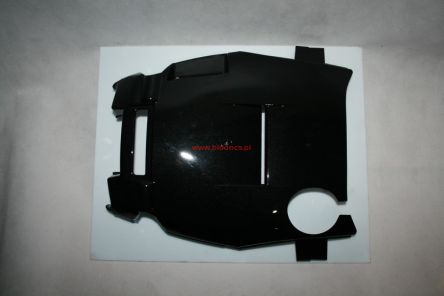 Nadkole STR8, czarne metalik, MBK Nitro / Yamaha Aerox