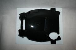 Nadkole STR8, czarne metalik, MBK Nitro / Yamaha Aerox
