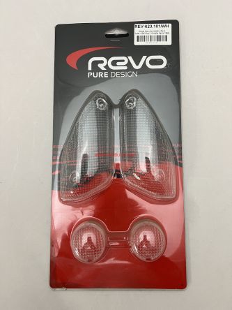 Klosze kierunkowskazów Revo białe MBK NITRO YAMAHA AEROX